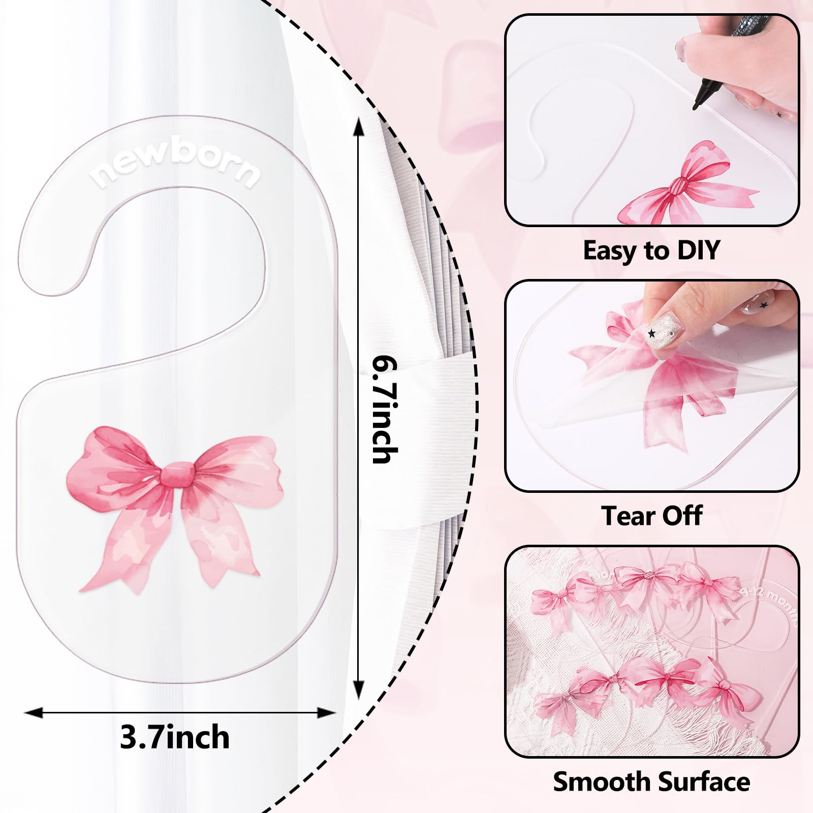 PP* closet GIRLY BACK RIBBON TOPS